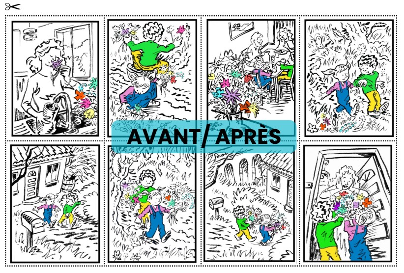 Histoire CP — avant-après