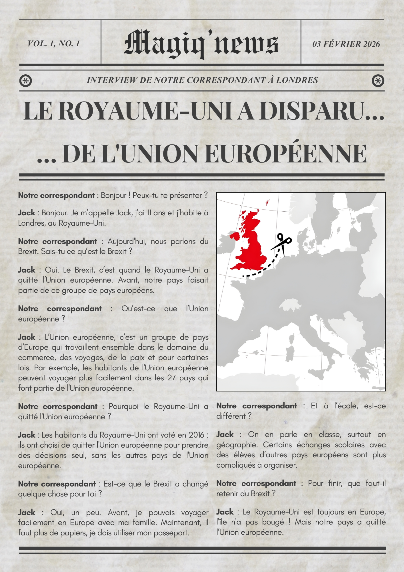 Géographie CM2 — UE — SEANCE1 — Interview